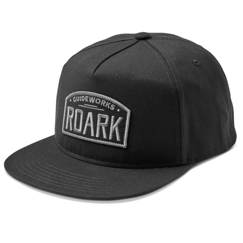 ROARK STATION SNAPBACK HAT BLACK