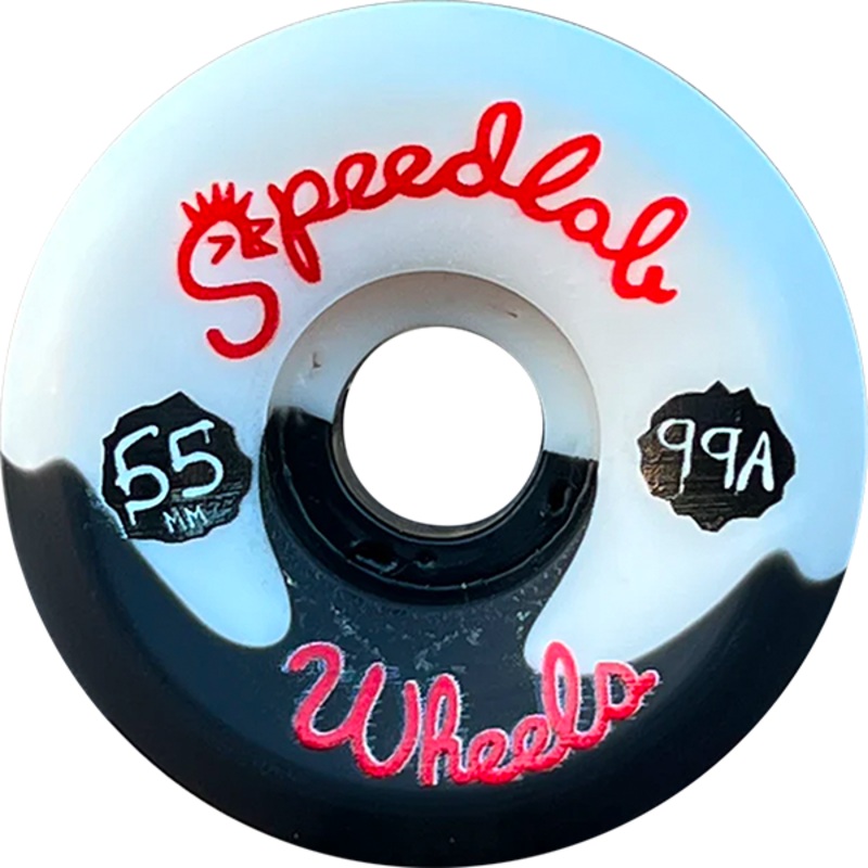 SPEEDLAB TRICKN NUGGETS SWIRL BLK/WHT 55mm 99A