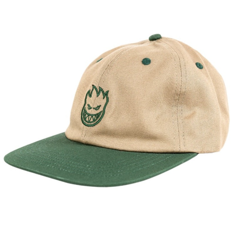 SPITFIRE LIL BIGHEAD STRAPBACK TAN/DARK GREEN