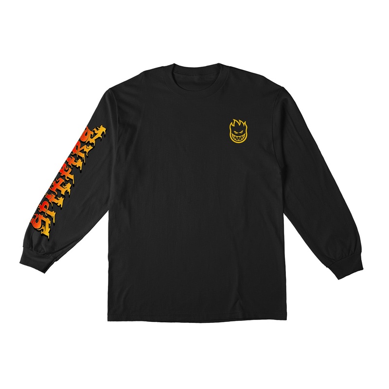Spitfire Savie Graff Long Sleeve T-Shirt S Black