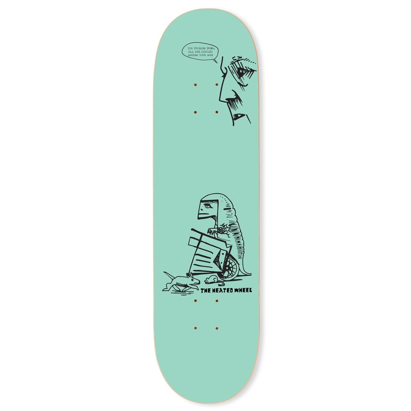 THE HEATED WHEEL DECK – REX MAN (8.75″) 8.75″