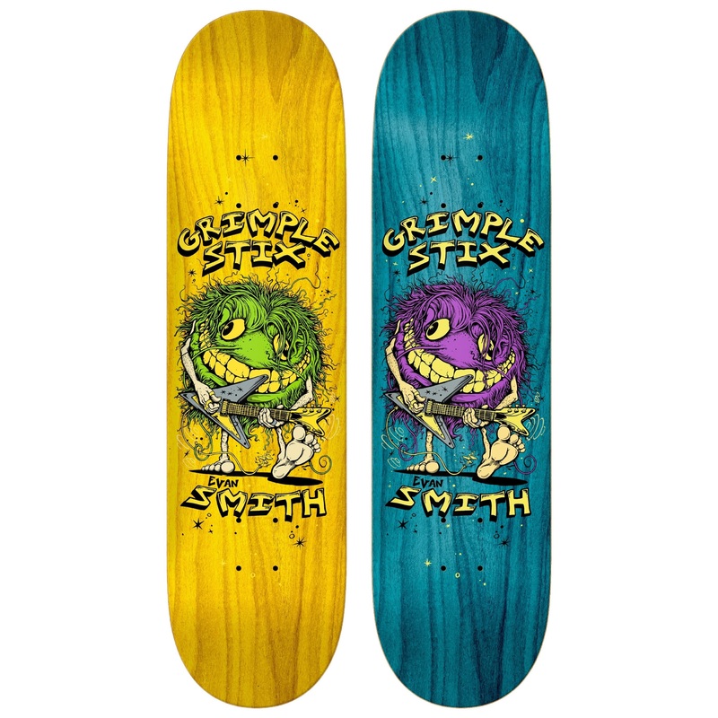 ANTIHERO GRIMPLE EVAN FAMILY BAND PURPLE (8.12″) 8.12″