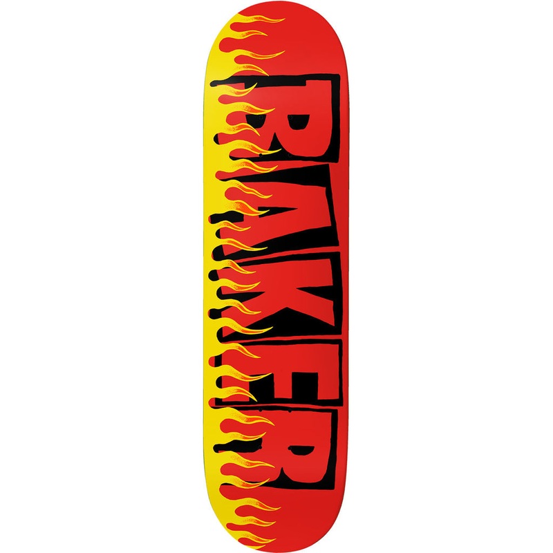 BAKER DECK T-FUNK FLAMES (8.25″) 8.25″