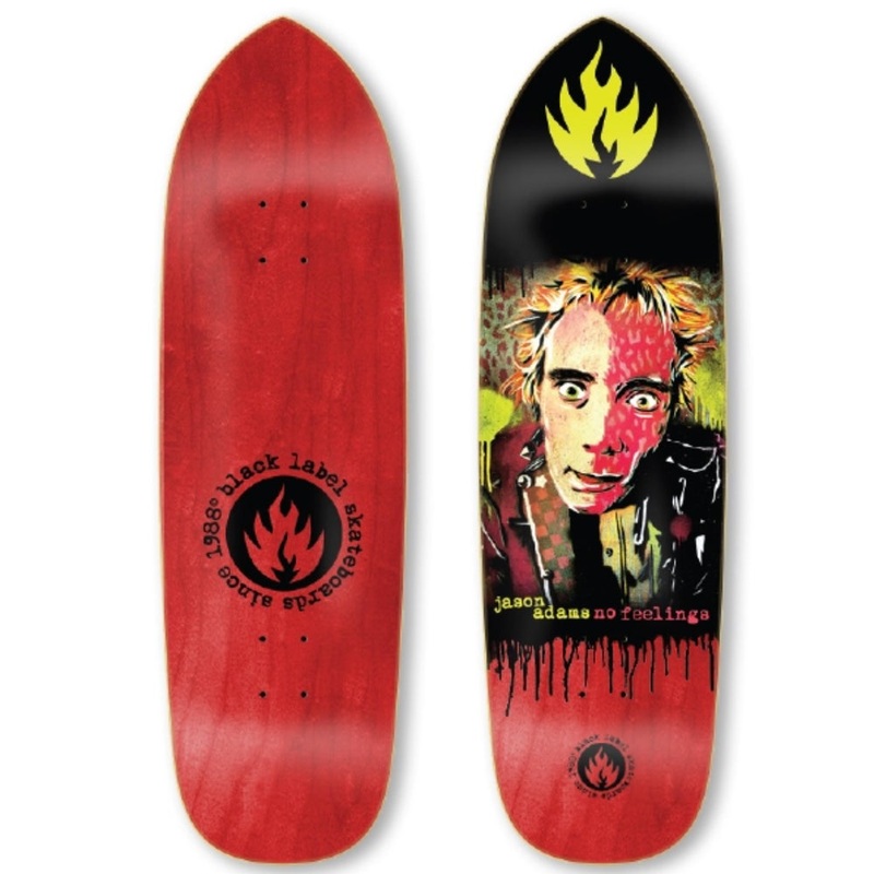 BLACK LABEL DECK – ADAMS NO FEELINGS (9.5″) 9.5″