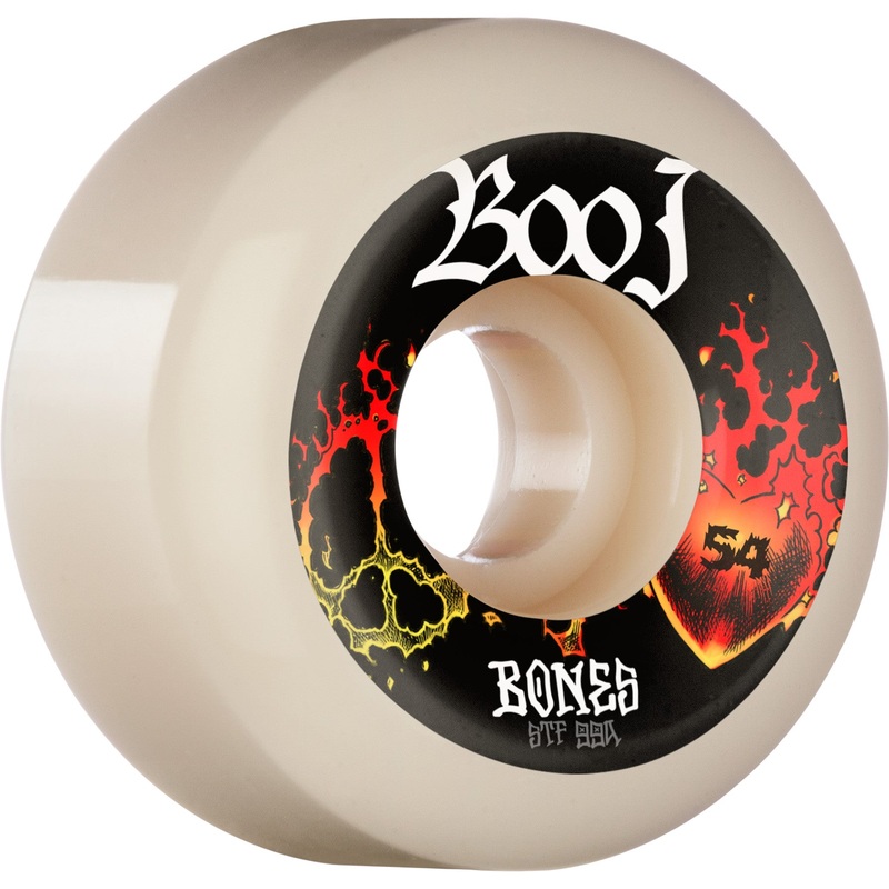 BONES WHEELS STF BOO HEART & SOUL V6 WIDE CUT 99A (54MM/56MM) 54MM