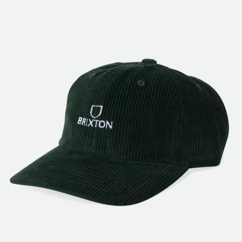BRIXTON ALPHA LP CAP PINE NEEDLE CORD