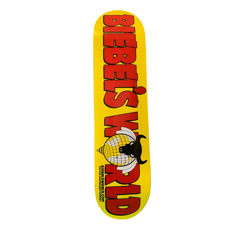 Girl Brandon Biebel’s World 7.9″ Classic Skateboard Deck