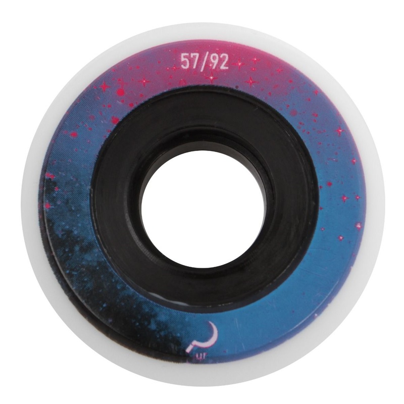 Ground Control UR Galaxy Wheels 57mm 92A – White (Set of 4)