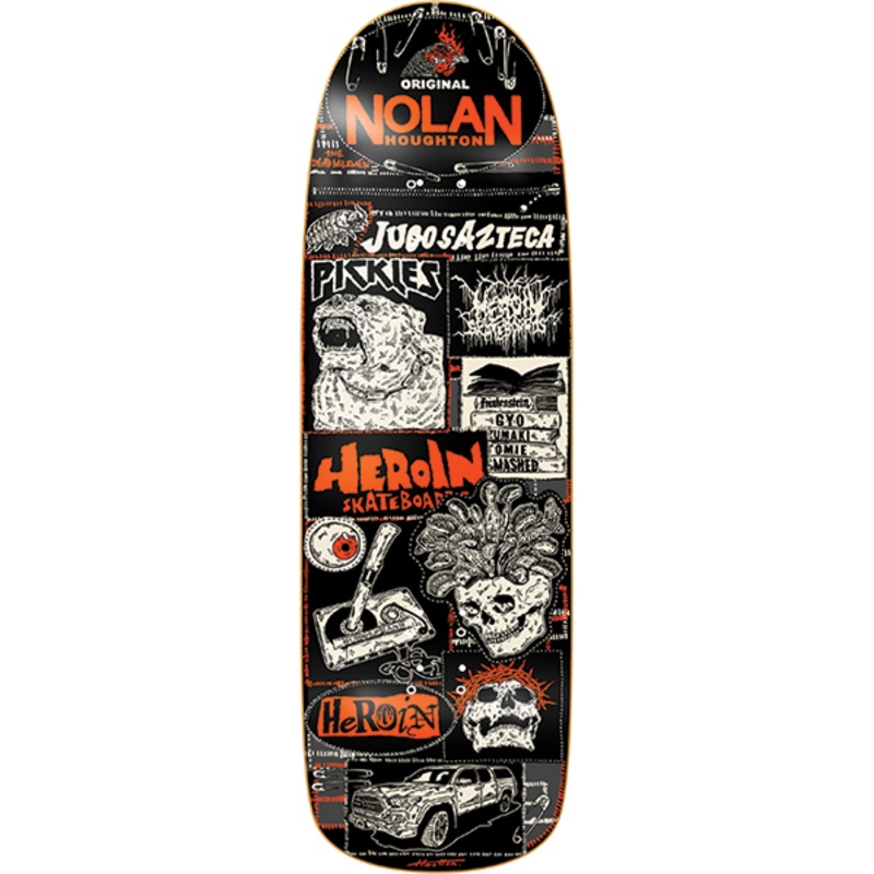 HEROIN NOLANS ORIGINAL DECK 9.6″x32.25″