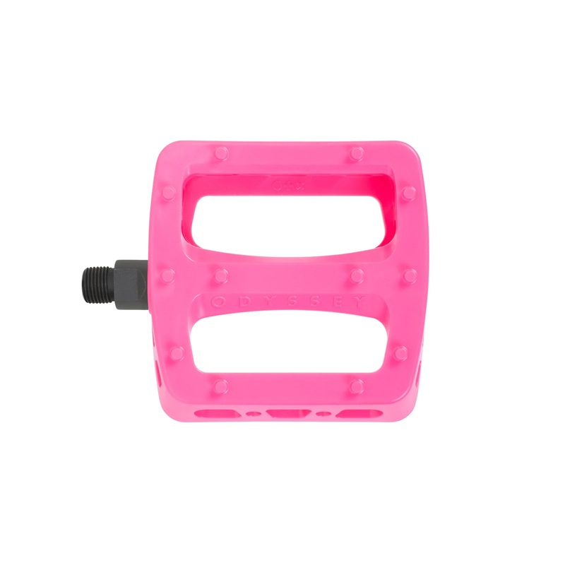 Odyssey BMX Twisted Pro PC Pedals – Hot Pink