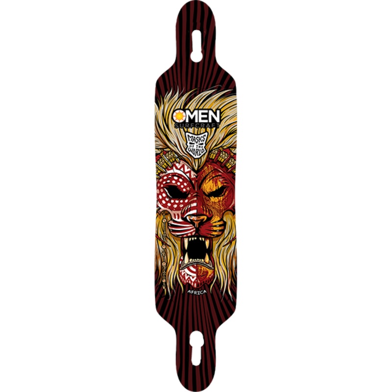 OMEN AFRICA MASK DT W/FLEX DECK 9.12″x41.5″