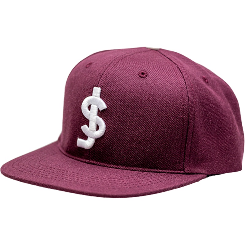 SJ JAWN HAT ADJ BURGUNDY