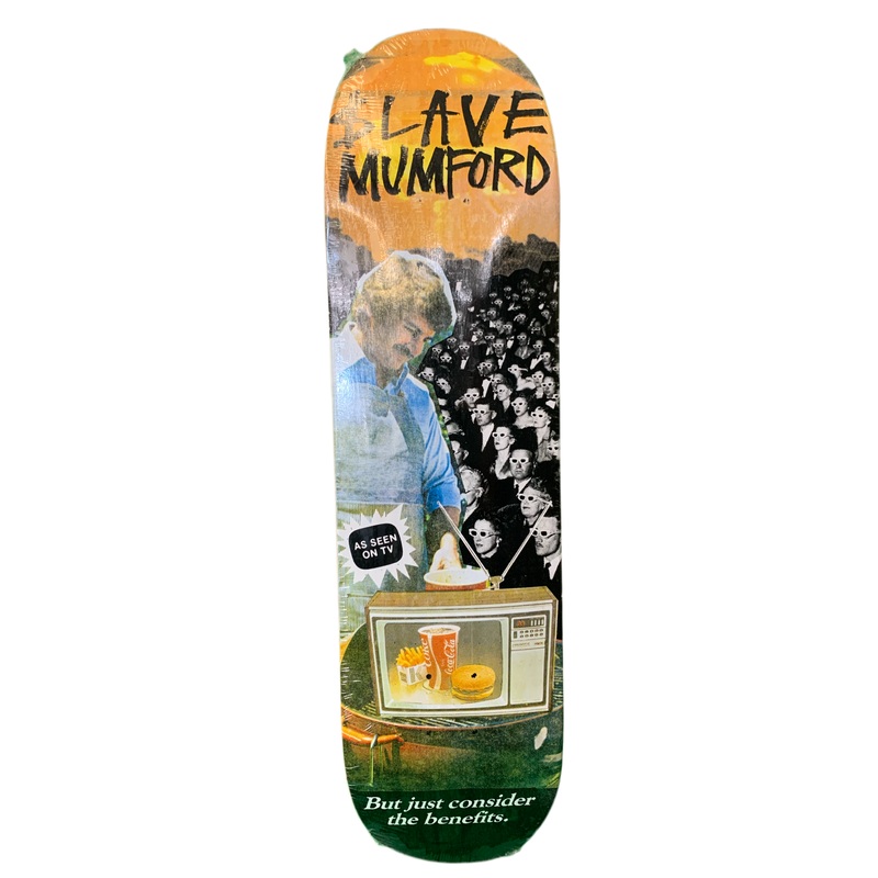 Slave Matt Mumford TV Dinner 8.25″ Classic Skateboard Deck