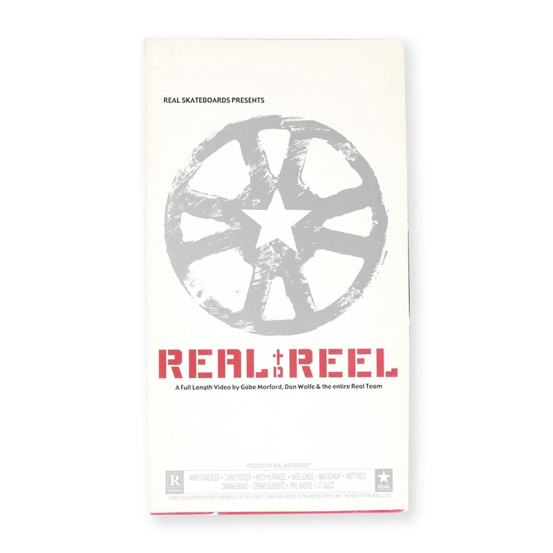 Vintage Real Skateboards “Real to Real” VHS Video 2001