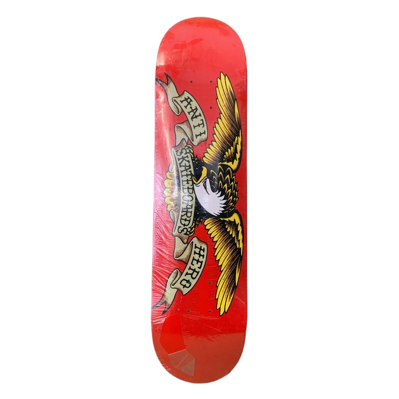 Anti Hero Classic Eagle Logo Red 7.5″ Classic Skateboard Deck