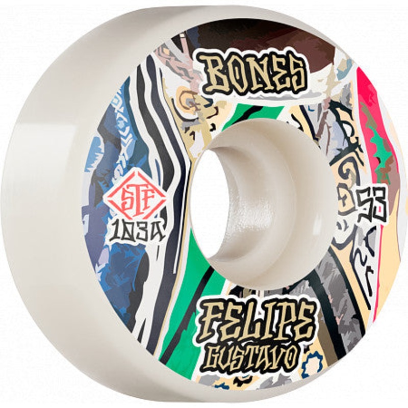 BONES WHEELS STF GUSTAVO BED-STUY V1 STANDARD (53MM) 53MM