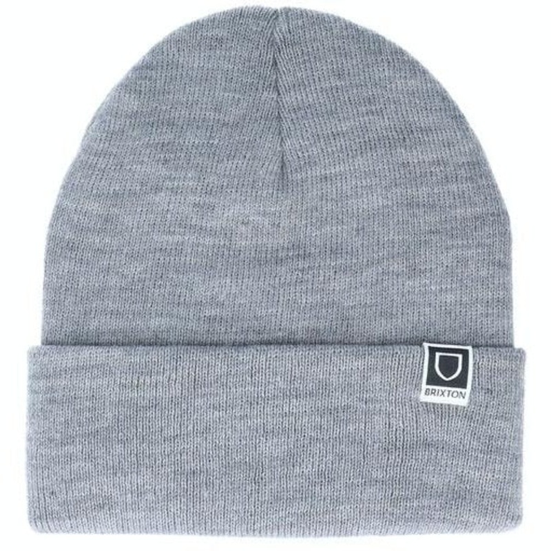 BRIXTON BEANIE – HARBOR BETA WATCH LIGHT HEATHER GREY/BLACK