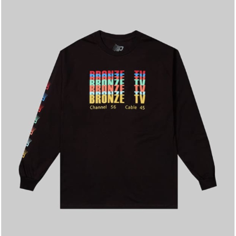 Bronze 56k TV LS Shirt – Black Small