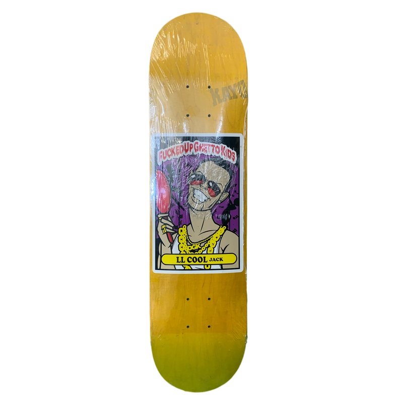DGK Fucked Up Ghetto Kids Series LL Cool Jack 7.75″ Classic Skateboard Deck