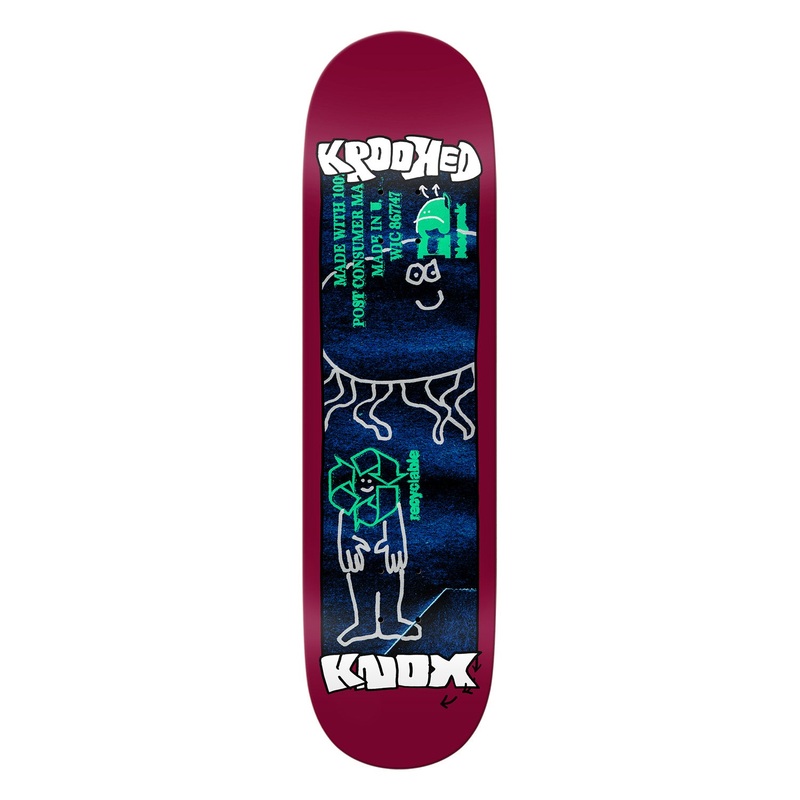 Krooked Tom Knox Recycled Deck 8.5″