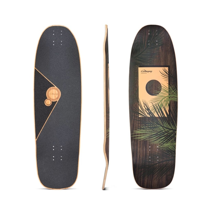Loaded Omakase Longboard Deck – Palm