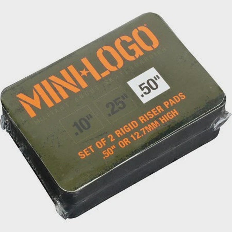 Mini Logo Risers .10 Rubber shock pad
