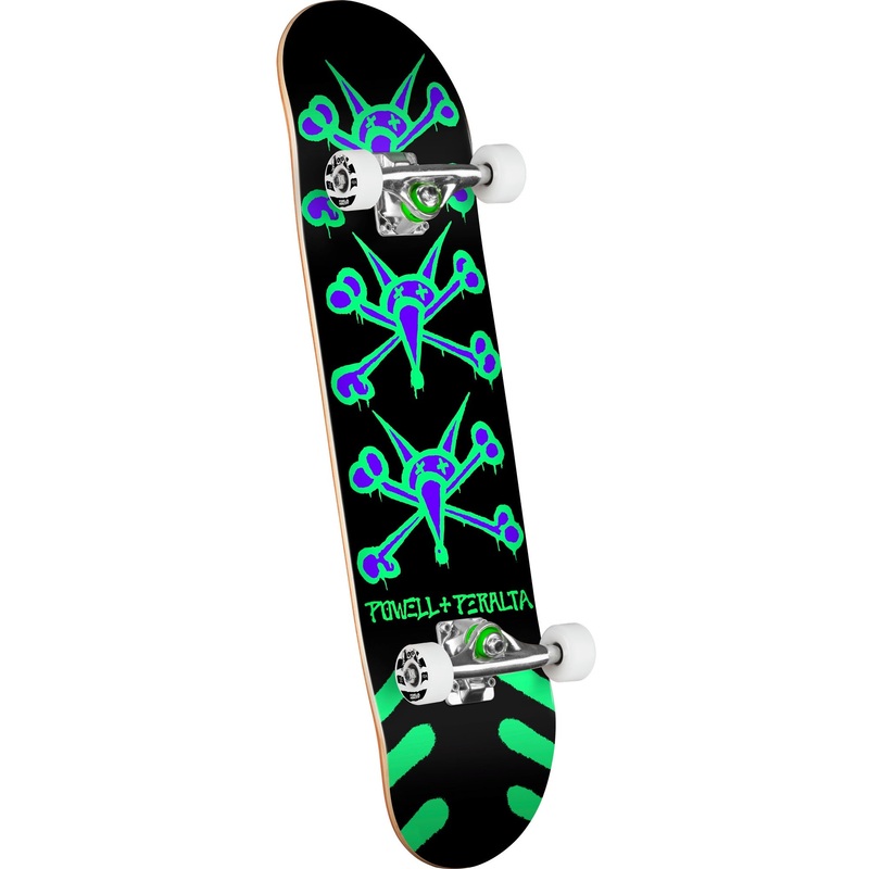 Powell Peralta Vato Rats Birch Skateboard Complete – 7 Black/Green