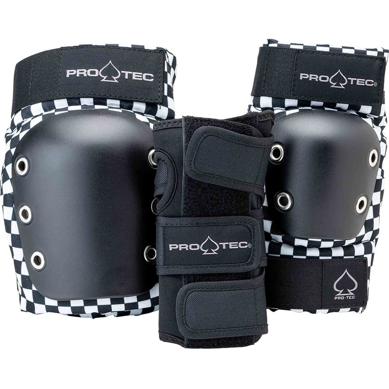 Pro-Tec Adult 3-Pack Pad Set – Checker Small