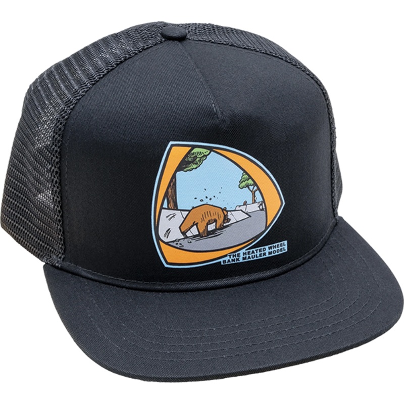 THE HEATED WHEEL BANK MAULER HAT ADJ-BLACK
