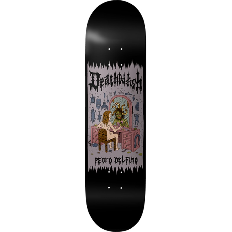 DEATHWISH PEDRO DELFINO DEATH WICHZ DECK (8.5″) 8.5″