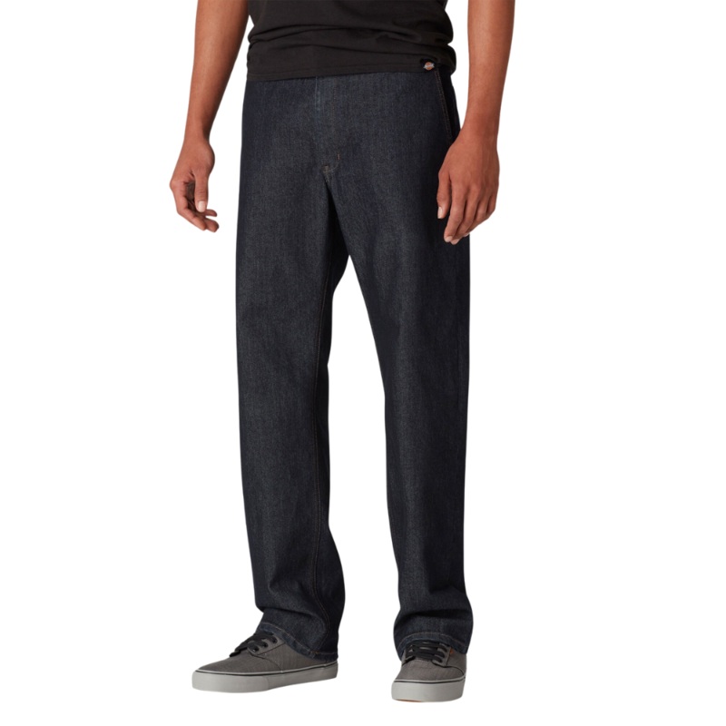 Dickies Skateboarding Utility Jeans Pants – Rinsed Indigo Blue 30 30 Blue