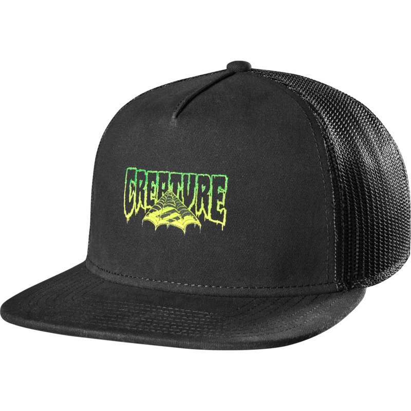 EMERICA X CREATURE TRUCKER HAT BLACK
