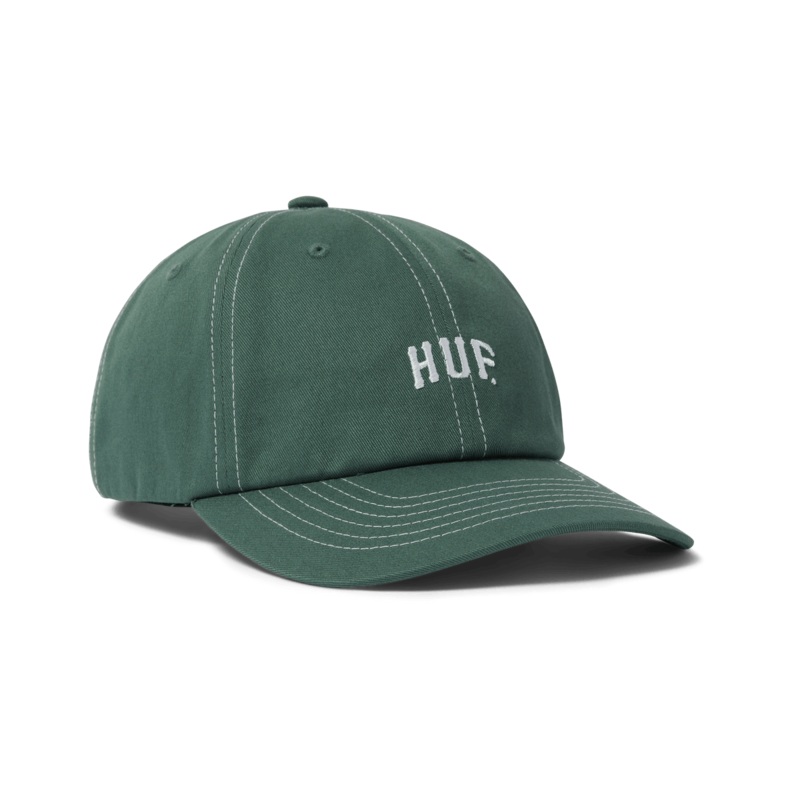 HUF HUF ARCH LOGO 6 PANEL CV HAT FORREST GREEN