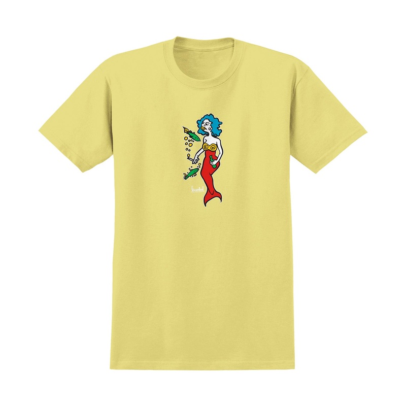 Krooked Mermaid T-Shirt S Corn Silk