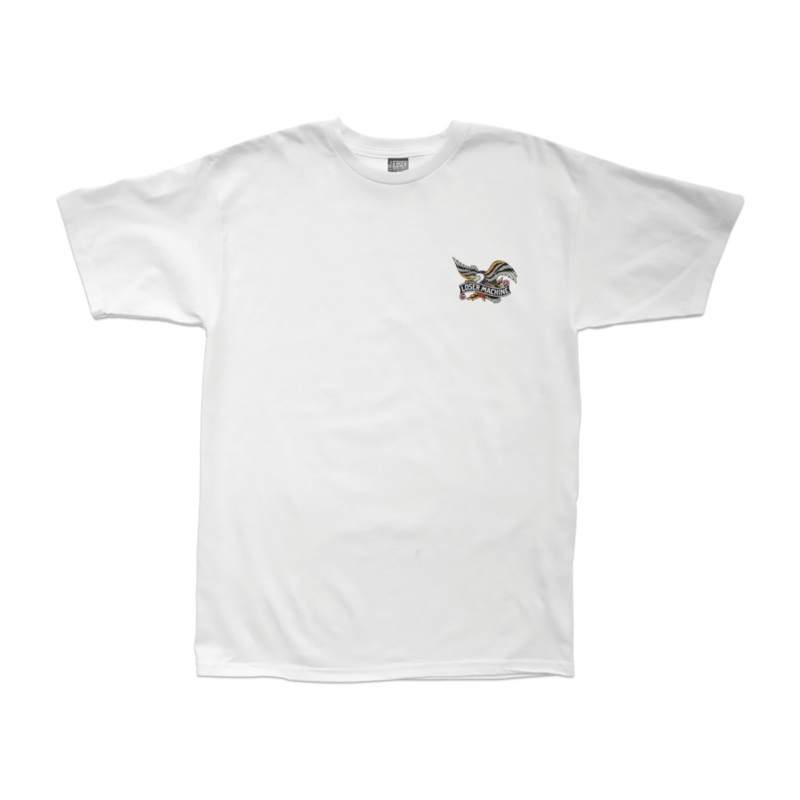 LOSER MACHINE GLORY BOUND STOCK TEE WHITE MED