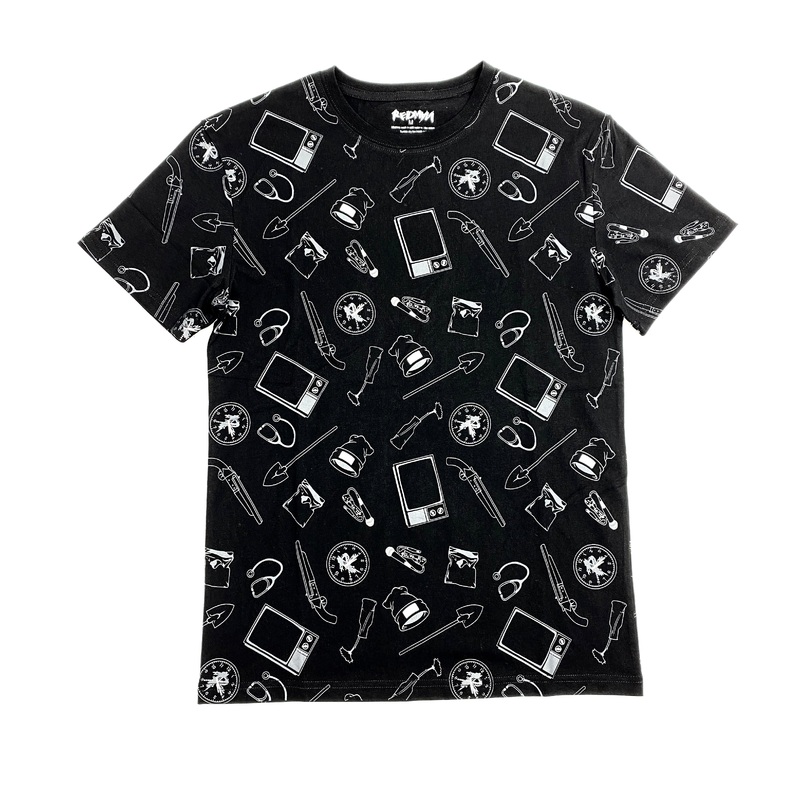 REDMAN Muddy Waters Icon T Shirt – Monochrome Small