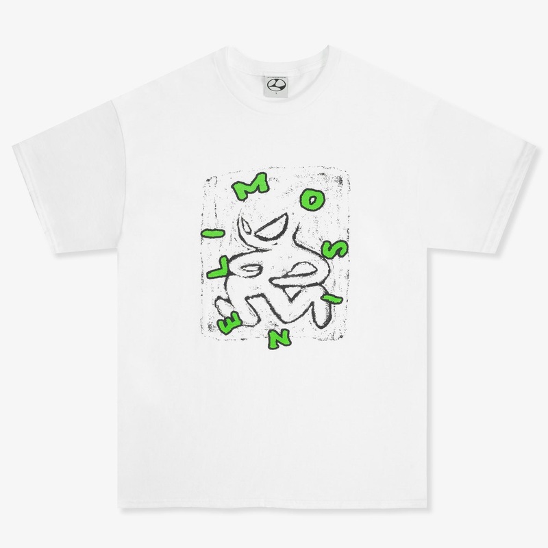 Runner Tee (White) MEDIUM