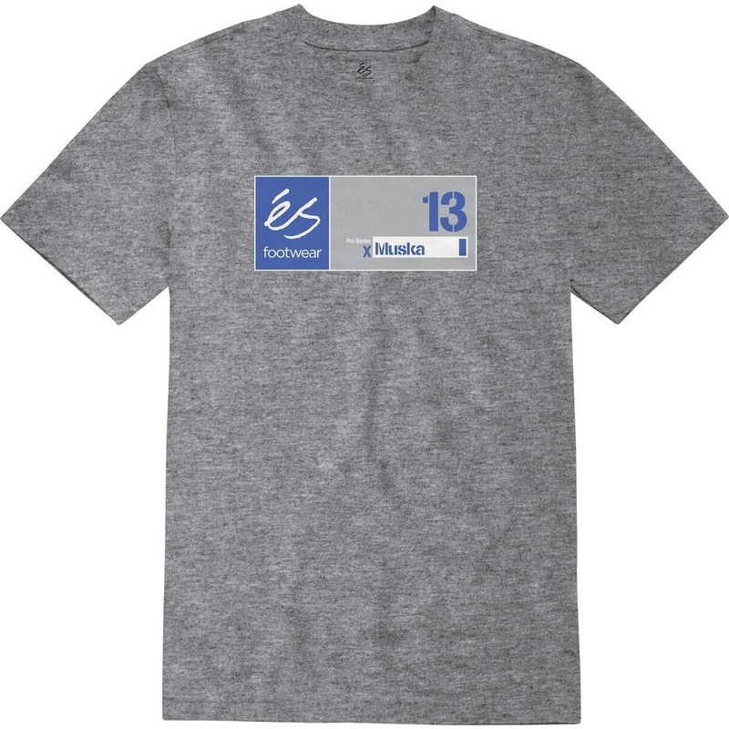 S Muska 13 Tee – Grey Heather M Grey