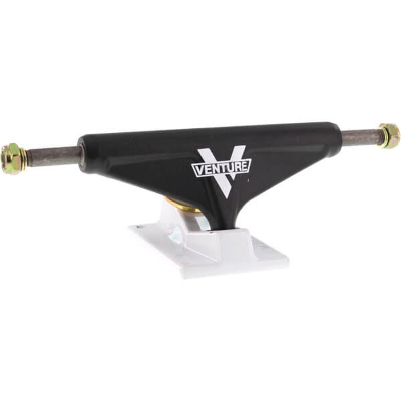 Venture Trucks Team Salt & Pepper Hi 5.0″ – Black/White (Set of 2)