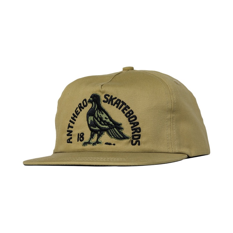 Antihero Clubhouse Snapback Hat O/S Tan
