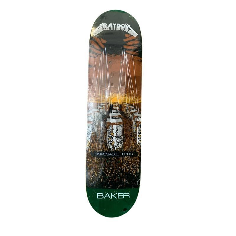Baker Braydon Szafranski Disposable Heroes 7.8″ Classic Skateboard Deck