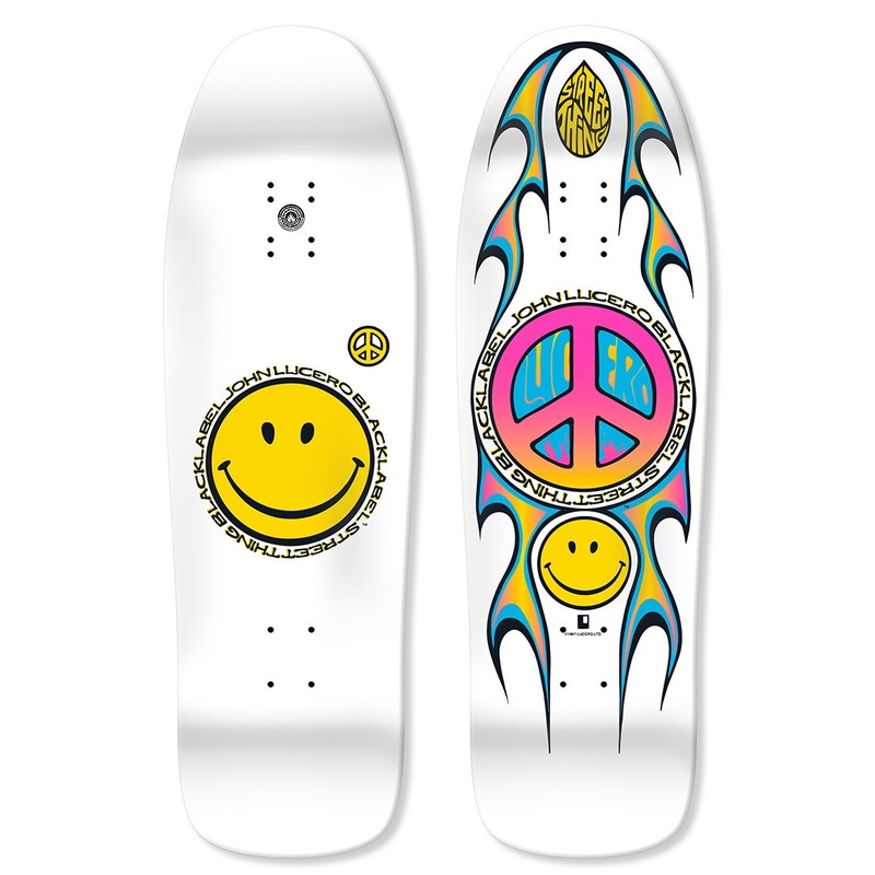 BLACK LABEL DECK – STREET THING WHITE DIP (9.88″) 9.88″