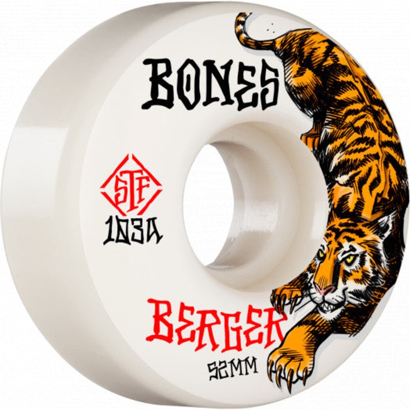 BONES WHEELS – STF BERGER THE HUNTER V3 SLIMS 103A (52MM/54MM) 52MM