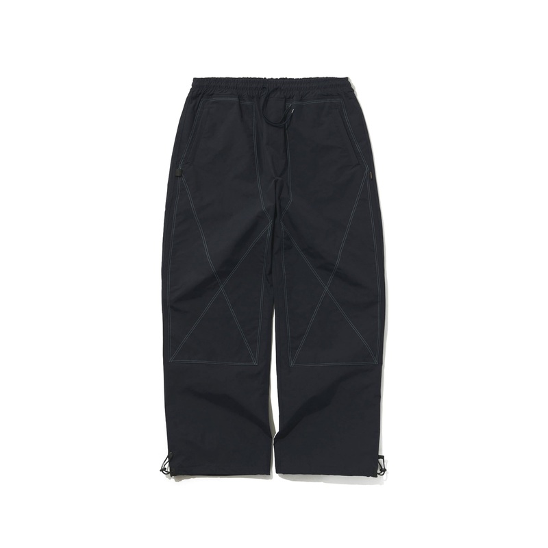 BSRABBIT CH BOX WIDE TRACK PANTS DARK NAVY Medium Navy