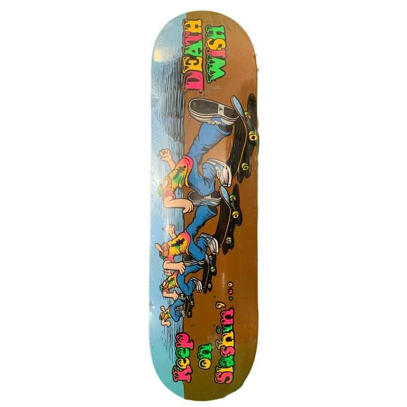 Deathwish Brian Slash Hansen Keep On Slashin’ 8.4″ Classic Skateboard Deck