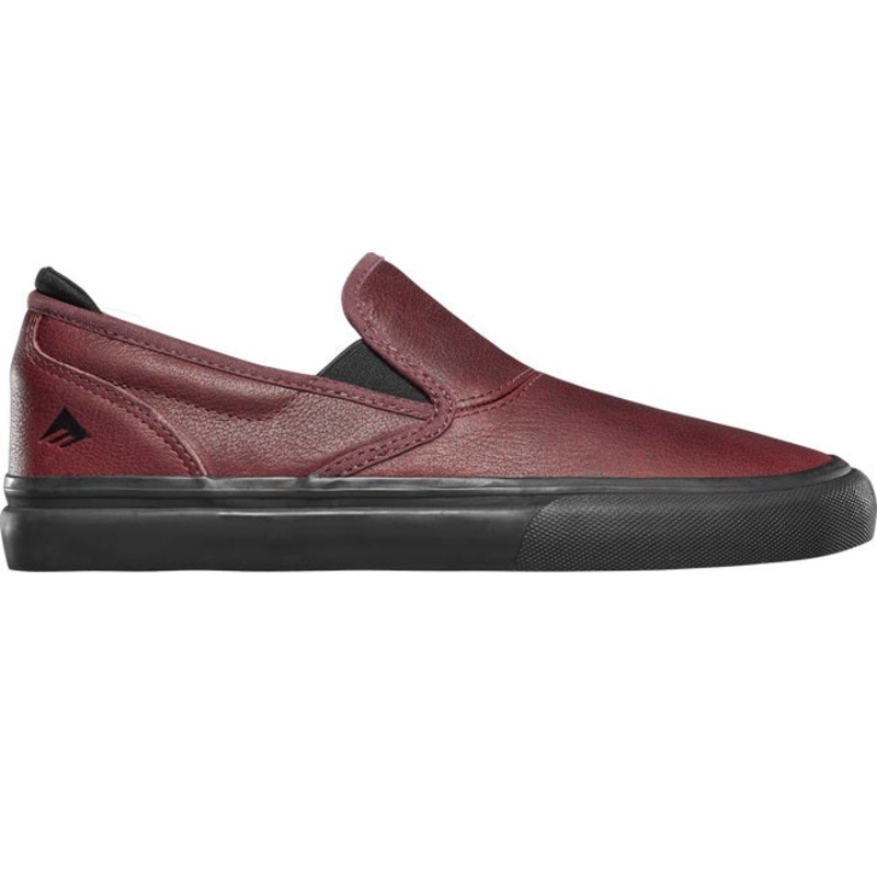 Emerica Shoes Wino G6 Slip-On Dakota Servold – Oxblood 9 Brown
