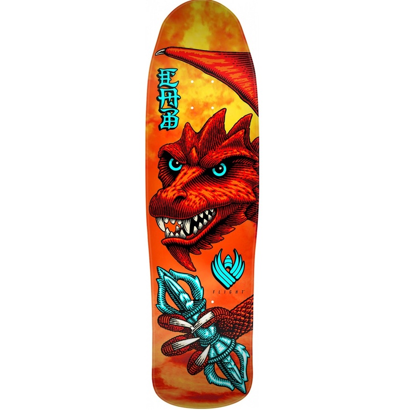Powell Peralta Steve Caballero Dragon Wing Flight Skateboard Deck – 9.0″