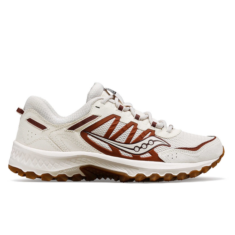 Saucony Grid Peak Sand/Burgundy M8/W9.5