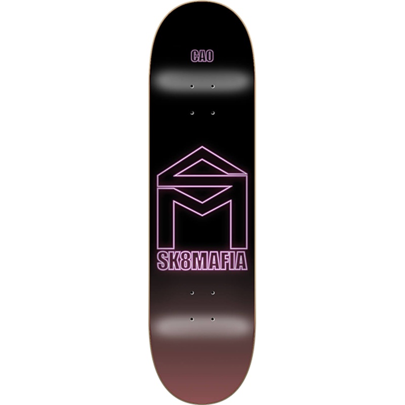 SK8MAFIA CAO HOUSE LOGO NEON DECK 8.0″