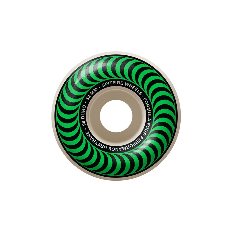 Spitfire Formula Four Classic Swirl Wheel 99DU 52mm Natural